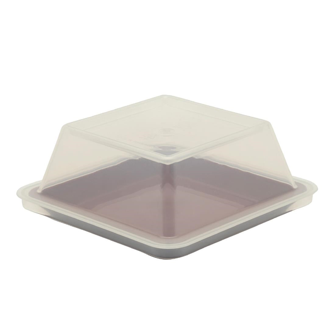 KH Cover To Suit Bread/Butter Plate Clear Pp (12 Pack) (Clear | Pack of 12) • PAS-FZ162