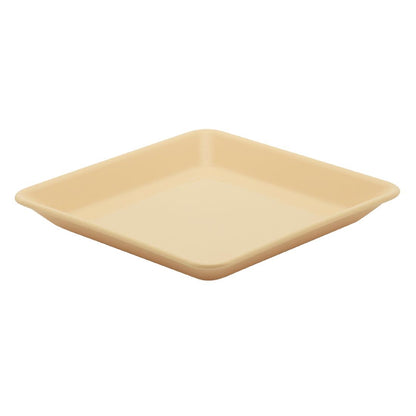 KH Bread/Butter Plate 140x140mm Yellow Pp (12 Pack) (140mm | Yellow | Pack of 12) • PAS-FZ163