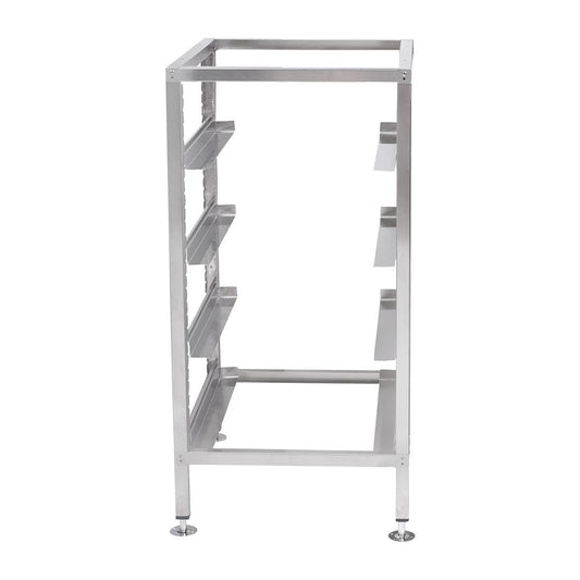 3Monkeez Freestanding Glass Rack - Complete Bay. 304 Grade S/S • PAS-FZ230