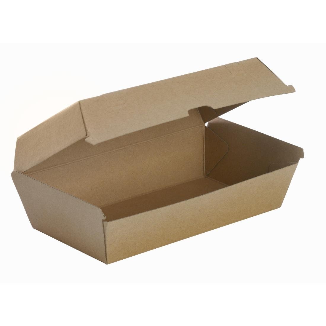 BioPak Bioboard Large Snack Box - 204x107x84mm (Pack 200) • PAS-FZ236