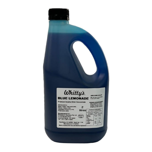 Whitty's Concentrated Premium Flavoured Syrups - Blue Lemonade 2Ltrs (3 Pack) (Blue Lemonade| 2Ltr | Pack of 3) • PAS-FZ242