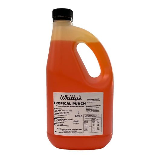 Whitty's Concentrated Premium Flavoured Syrups - Tropical Punch 2Ltrs (3 Pack) (Tropical Punch | 2Ltr | Pack of 3) • PAS-FZ244