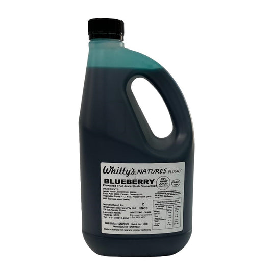 Whitty's Concentrated Fruit Based Flavoured Syrups - Blueberry 2Ltrs (3 Pack) (Blueberry | 2Ltr | Pack of 3) • PAS-FZ248