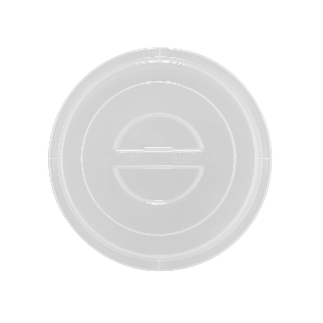 Schonwald Donna Senior Round Plate P/P Lid Opaque 240x44mm (6 Pack) (240mm | Pack of 6) • PAS-FZ304