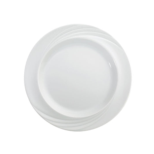 Schonwald Donna Senior Round Wide Rim Plate 240x23mm (6 Pack) (241mm | Pack of 6) • PAS-FZ305
