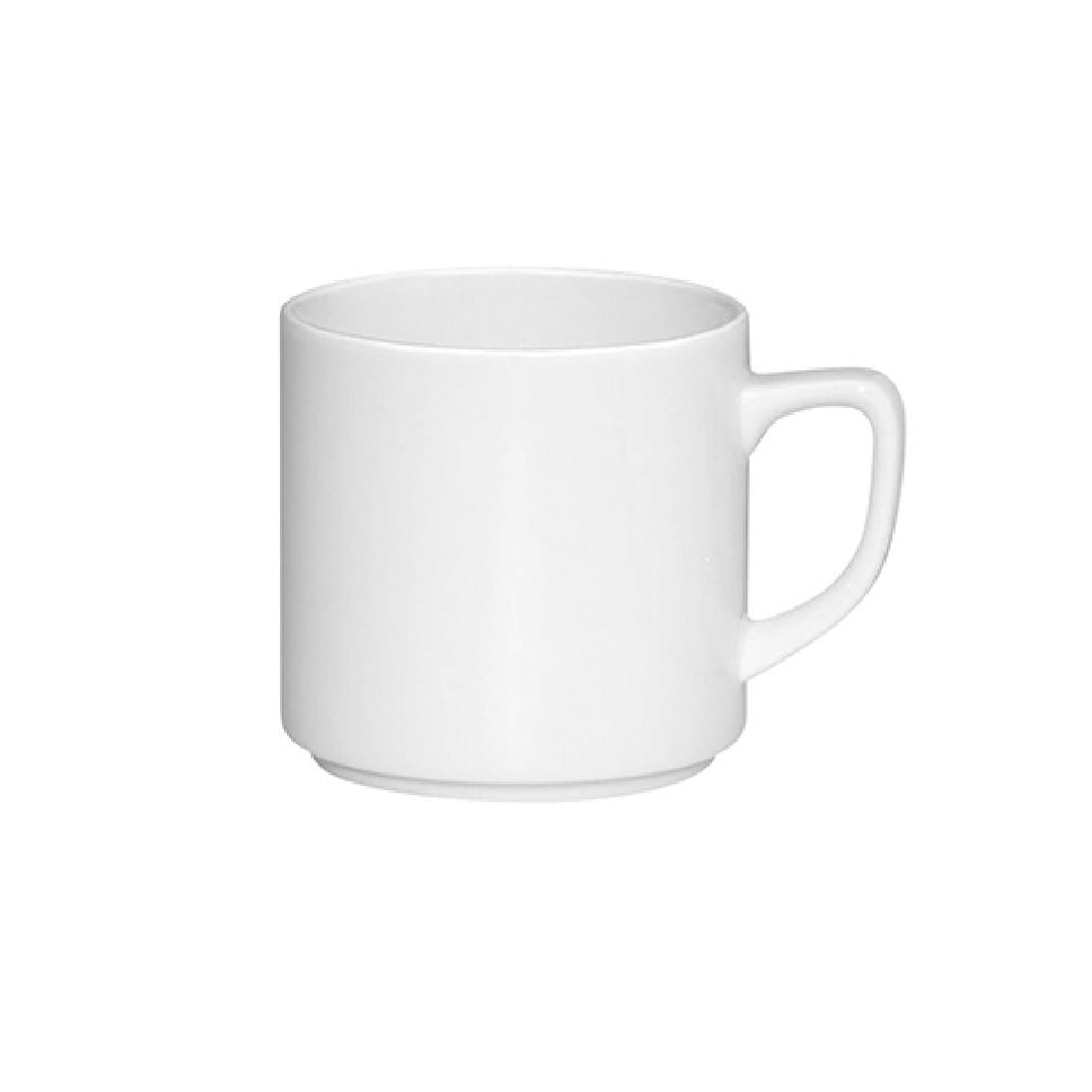 Schonwald Donna Senior Stackable Coffee Cup Mug 79x78mm/260ml (12 Pack) (79mm | Pack of 12) • PAS-FZ339