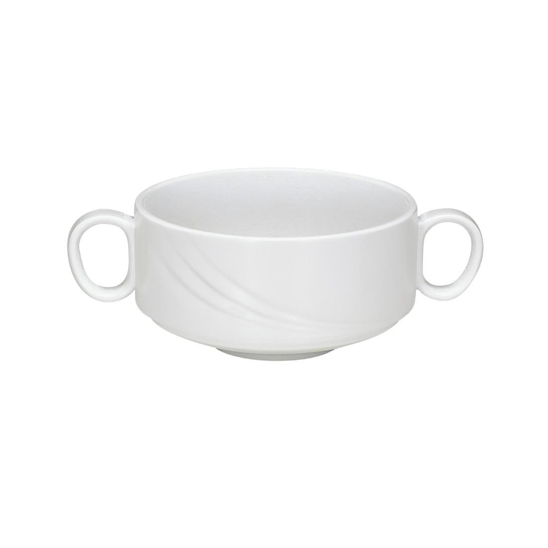 Schonwald Donna Senior Stackable Soup Cup 2 Hdles 108x66mm/480m (12 Pack) (108mm | Pack of 12) • PAS-FZ343