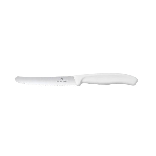 Victorinox Wavy Edge Steak and Tomato Knife - White • PAS-FZ378