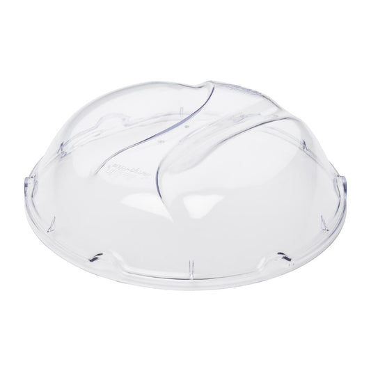 Aladdin Temp-Rite 230mm Essence Polycarbonate Clear Dome (24 Pack) (Size: 230mm / 9" | Pack of 12 | Clear) • PAS-FZ444