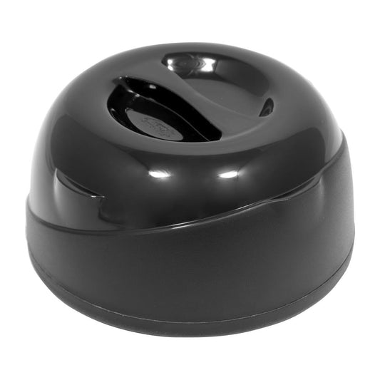 Aladdin Temp-Rite 230mm Allure Bowl Dome Black (24 Pack) (Size:230mm / 9" | Pack of 24 | Black) • PAS-FZ445