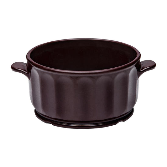 Aladdin Temp-Rite 8oz/230ml Dimensions High Heat Bowl Burgundy (48 Pack) (Capacity: 230ml | Pack of 48 | Burgundy) • PAS-FZ461
