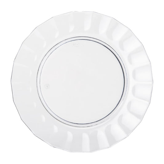 Aladdin Temp-Rite Plate 6.5" /165mm Dia. Clear (80 Pack) (Size: 165mm / 6.5" | Pack of 80 | Clear) • PAS-FZ467