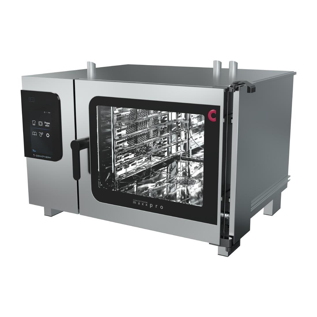 Convotherm Maxx Pro Gas Combi Oven 14 Tray Boiler System Disapp Door NAT • PAS-FZ549-N