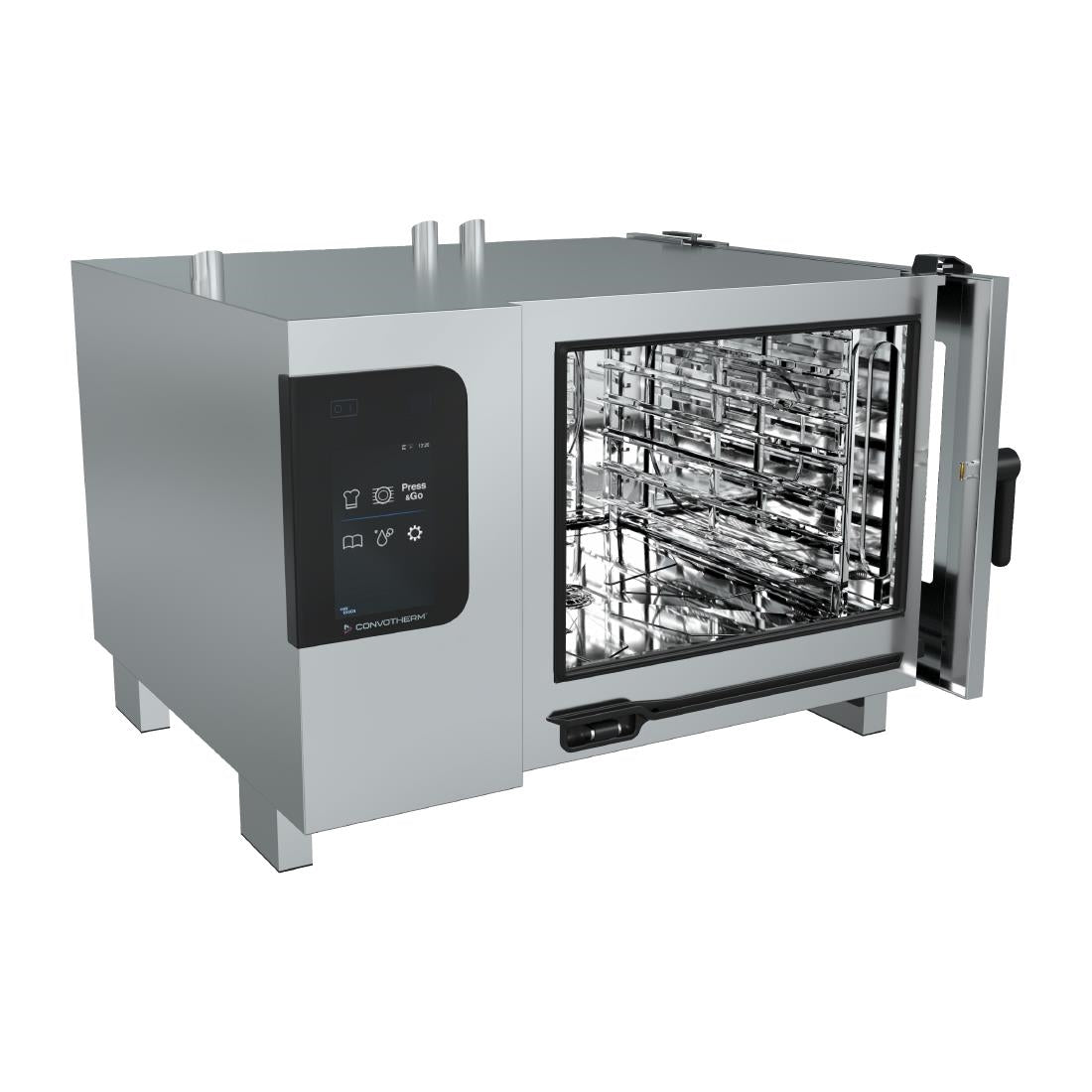 Convotherm maxx pro Gas Combi Oven 14 Tray Boiler System Disapp Door • PAS-P_FZ549