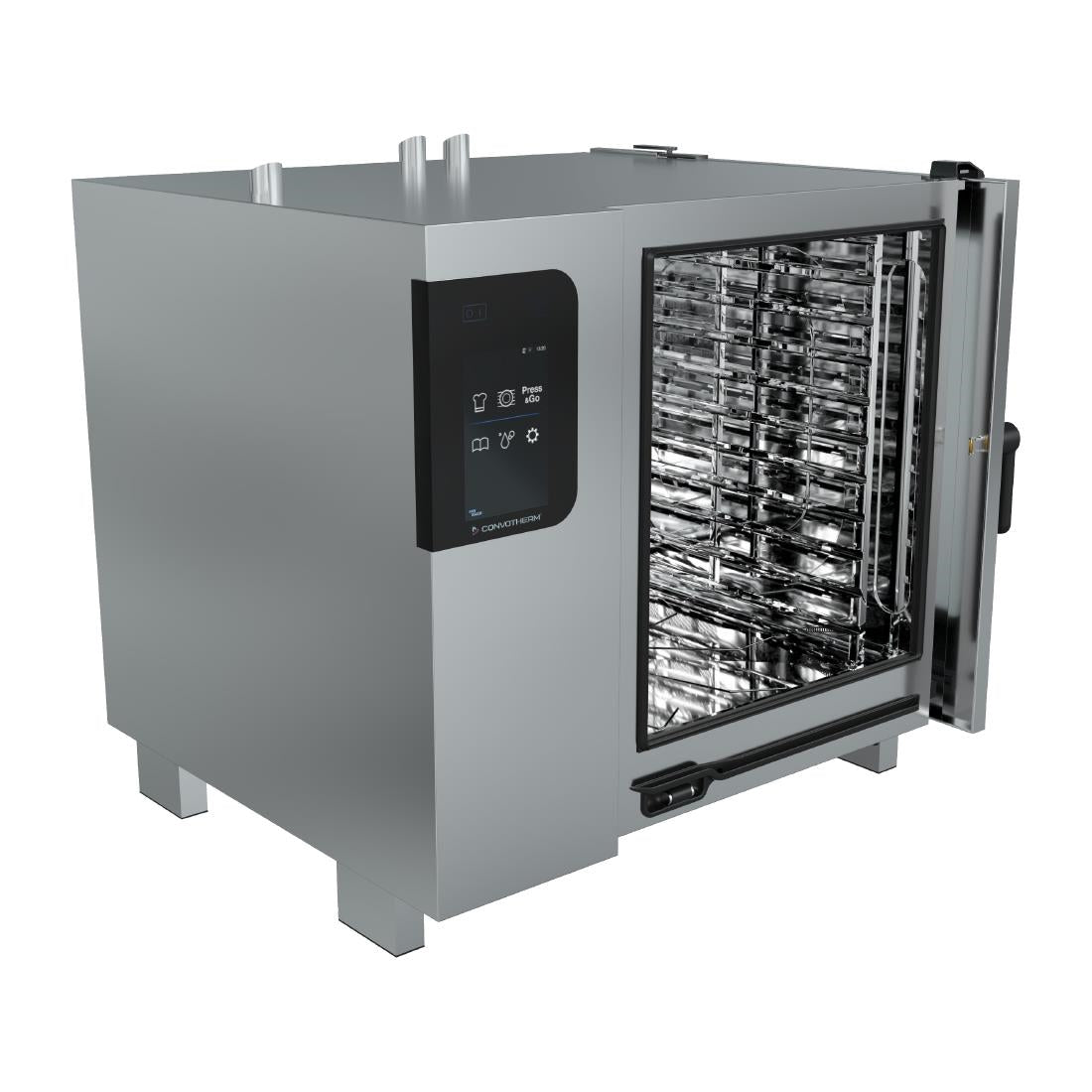 Convotherm Maxx Pro Gas Combi Oven 22 Tray Boiler DisappDoor • PAS-P_FZ551