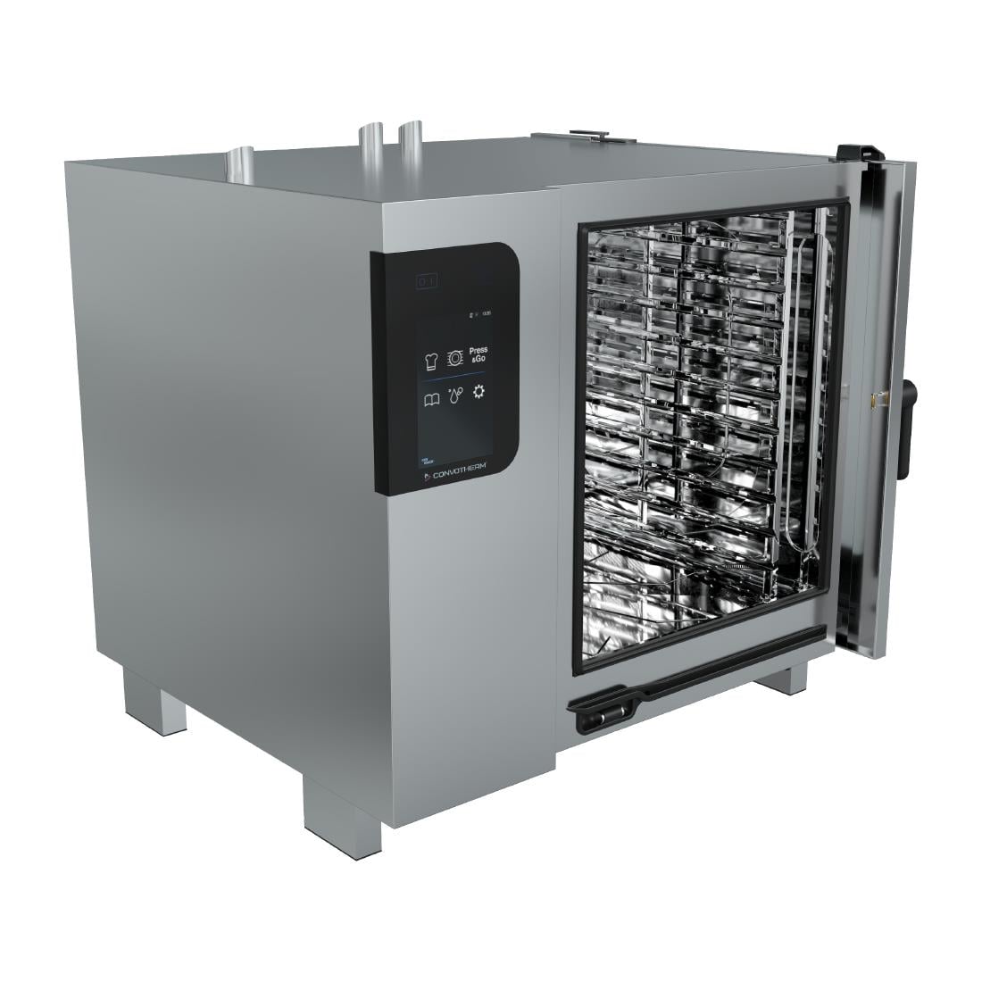 Convotherm Maxx Pro Gas Combi Oven 22 Tray Boiler DisappDoor LPG with Smoker • PAS-FZ551-PS