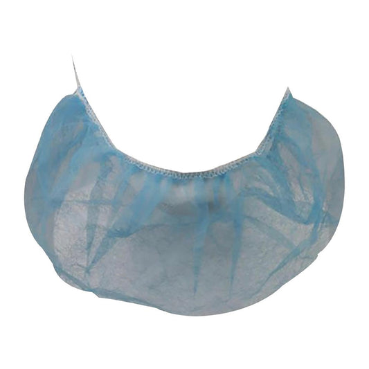 Cidy Supply Disposable Beard Cover Blue 10gsm (100 Pack) (Size: One size fits all| Colour: Blue | Pack Quantity: 100) • PAS-FZ615