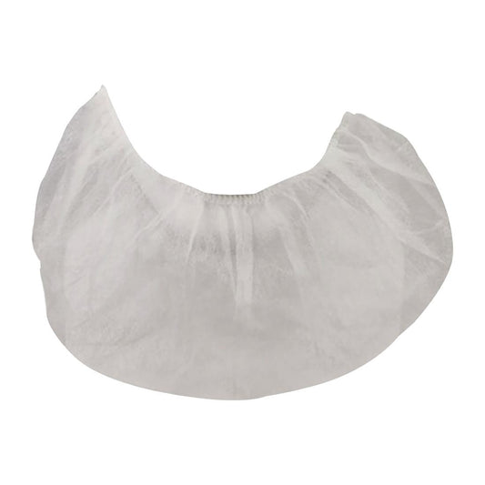 Cidy Supply Disposable Beard Cover White 10gsm (100 Pack) (Size: One size fits all| Colour: White| Pack Quantity: 100) • PAS-FZ616