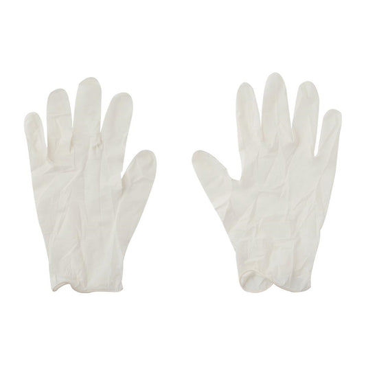 AGA Medical Vinyl Gloves Powder Free Clear - Size L (100 Pack) (Size L | Pack of 100) • PAS-FZ621-L