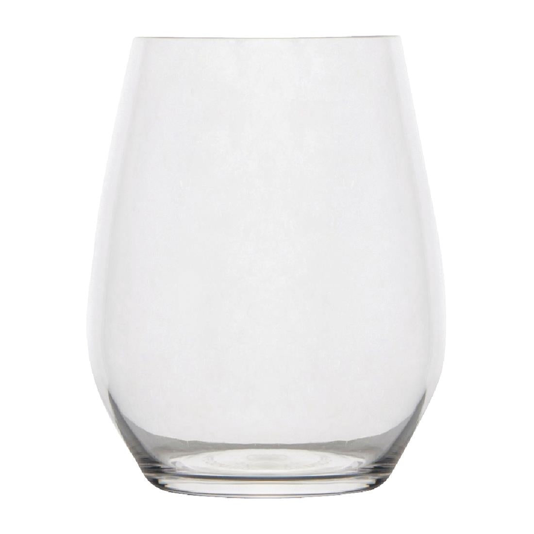 Polysafe Polycarbonate Vino Stemless Glasses 400ml (24 Pack) • PAS-FZ630