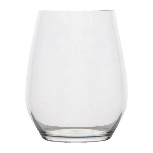 Polysafe Polycarbonate Vino Stemless Glasses 400ml (24 Pack) • PAS-FZ630