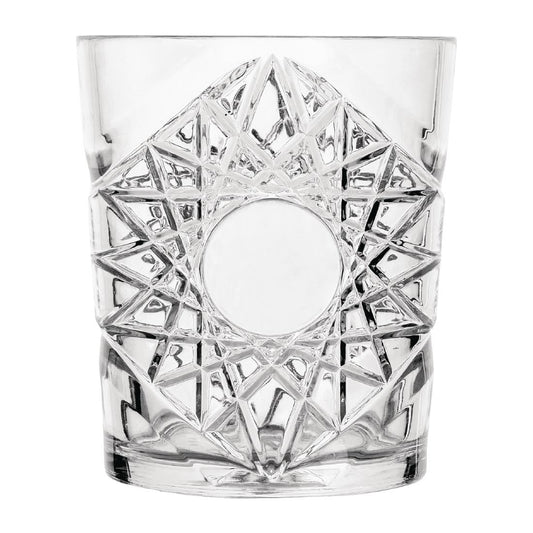 Polysafe Polycarbonate Crystal Double Old Fashioned Glasses 350ml (24 Pack) • PAS-FZ634