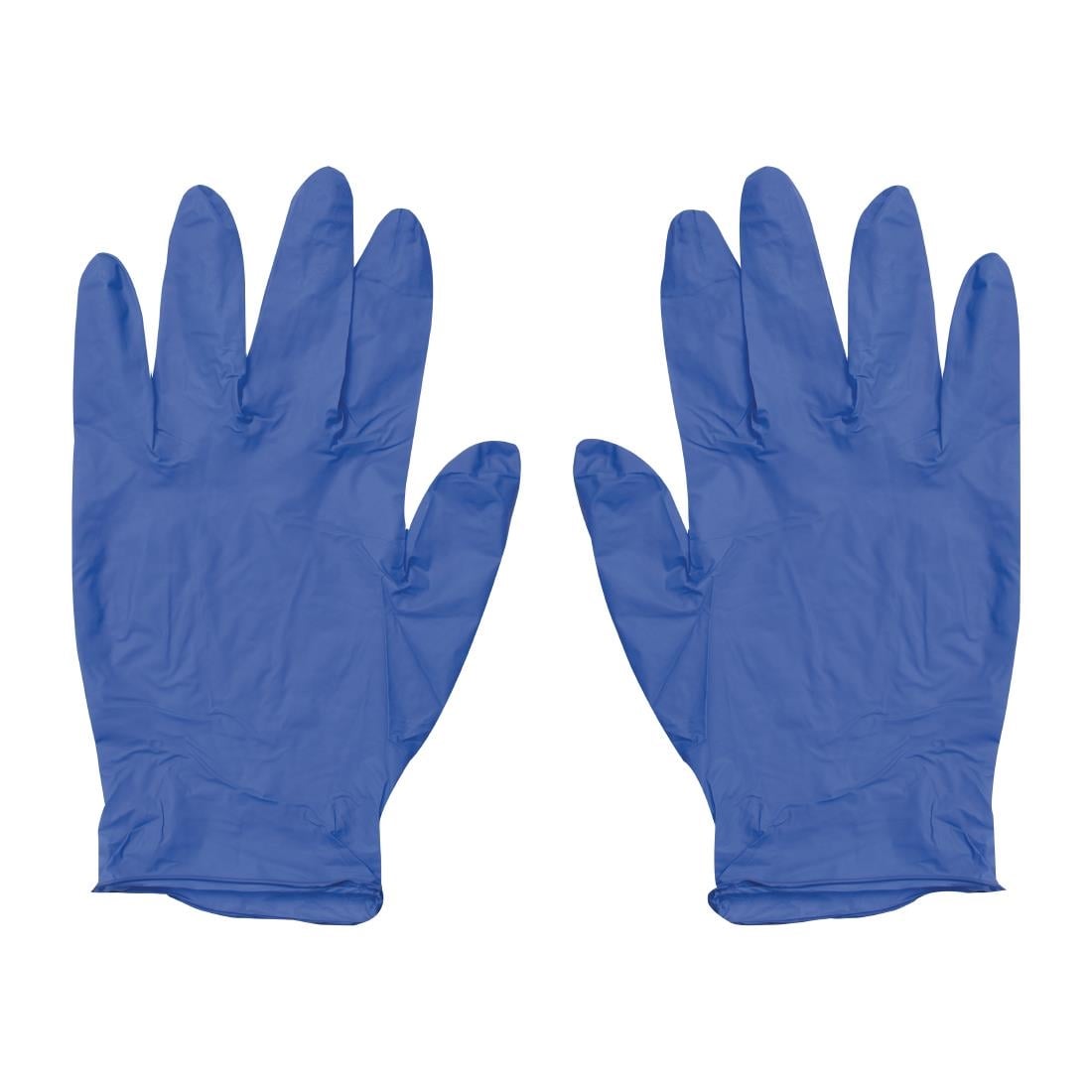 AGA Medical Vinyl Gloves Powder Free Blue - Size S • PAS-FZ662-S