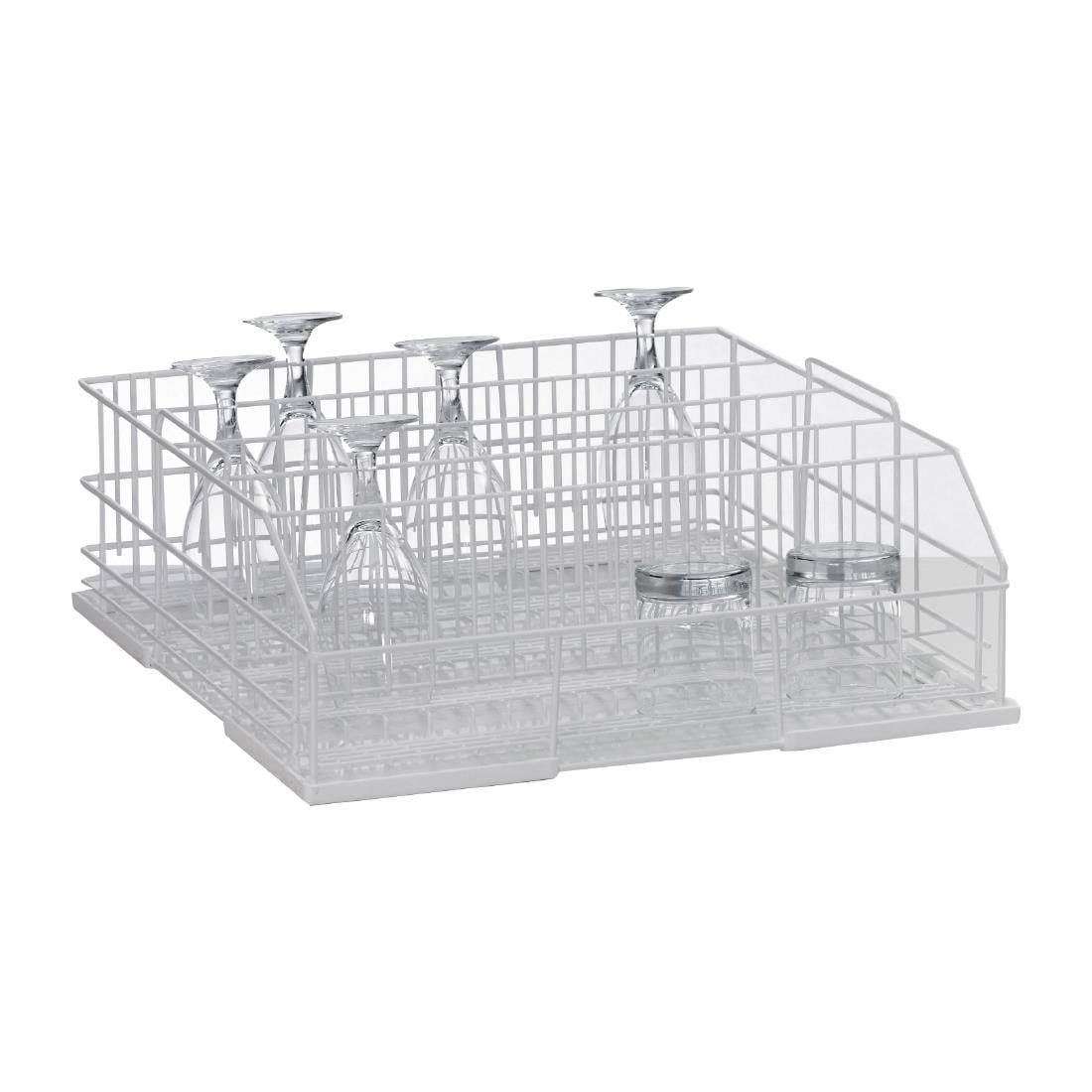 Winterhalter 5 row wire glass rack 500x500mm to suit UC-M/L/XL (Suits UC-M/L/X - 500x500mm) • PAS-FZ675