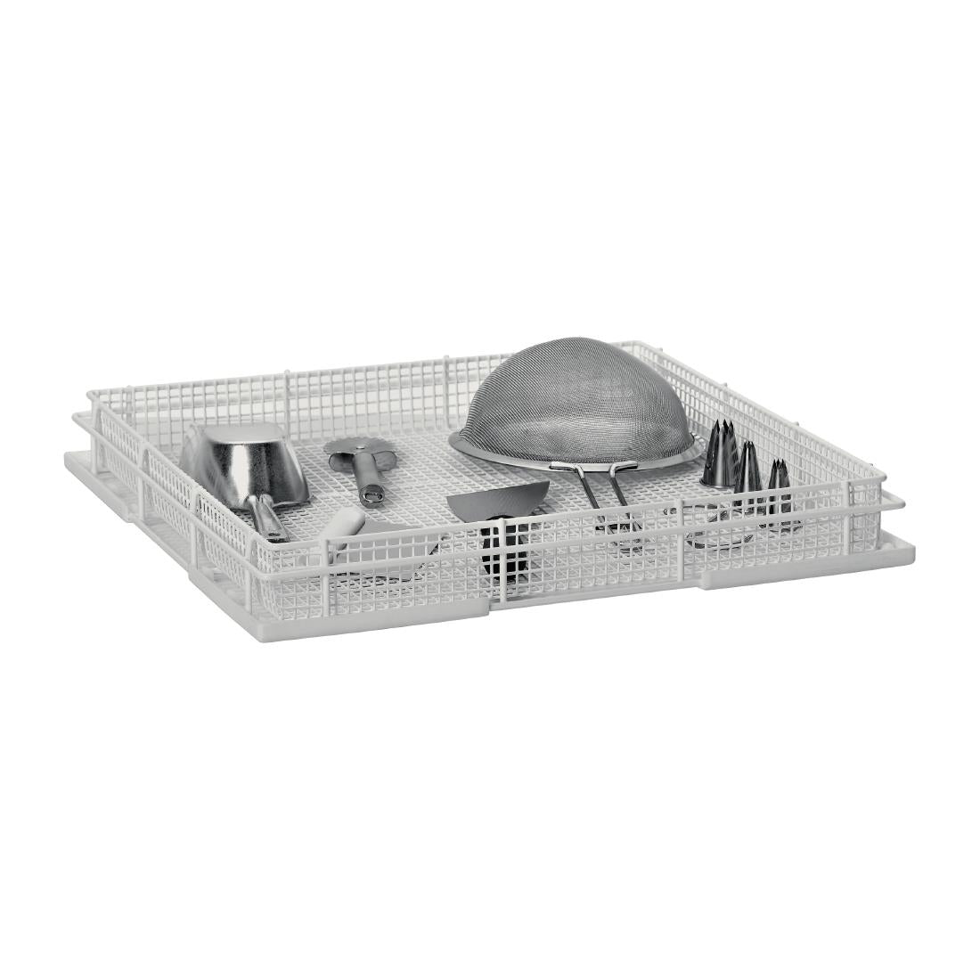 Winterhalter Wire Open Rack Cup/Cutlery Rack 500x500mm to suit UC-M/L/XL & PT-M (Suits UC-M/L/XL & PT-M - 500x500mm) • PAS-FZ683