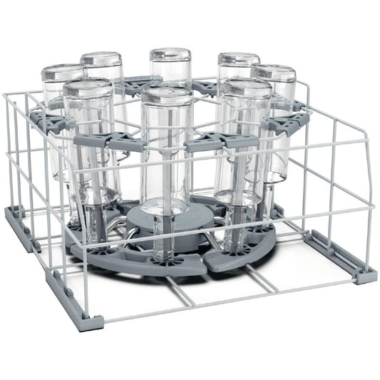 Winterhalter 8 Bottle Wash Rack 400x400 to suit UC-S (Suits UC-S Masterpiece series - 400x400mm) • PAS-FZ687