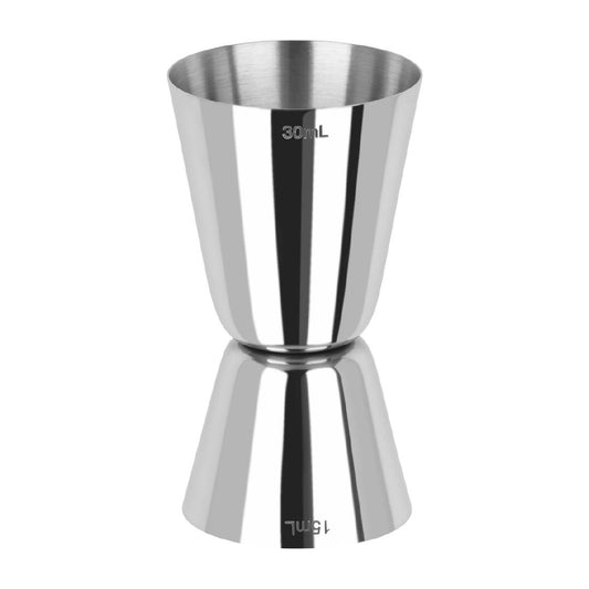 Zanzi Classic Style Stainless Steel Jigger 15/30ml (15/30ml | 37x41x74mm) • PAS-FZ732