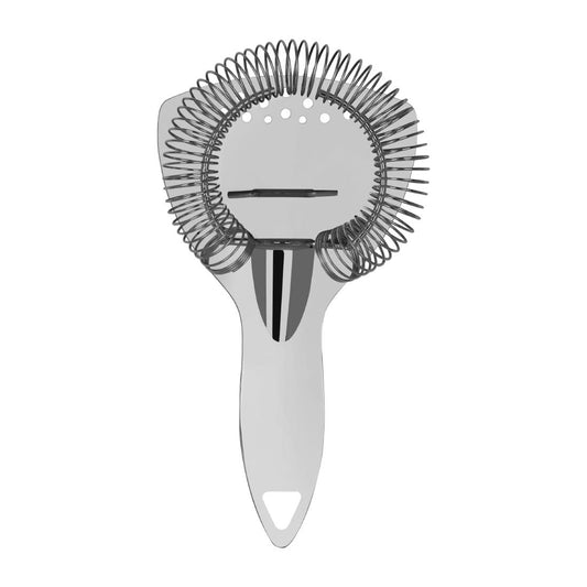 Zanzi Luxury Cocktail Strainer with Handle Stainless Steel - 200mm • PAS-FZ739