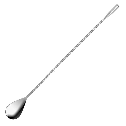 Zanzi Tear Drop Bar Spoon Stainless Steel - 300x29mm • PAS-FZ746