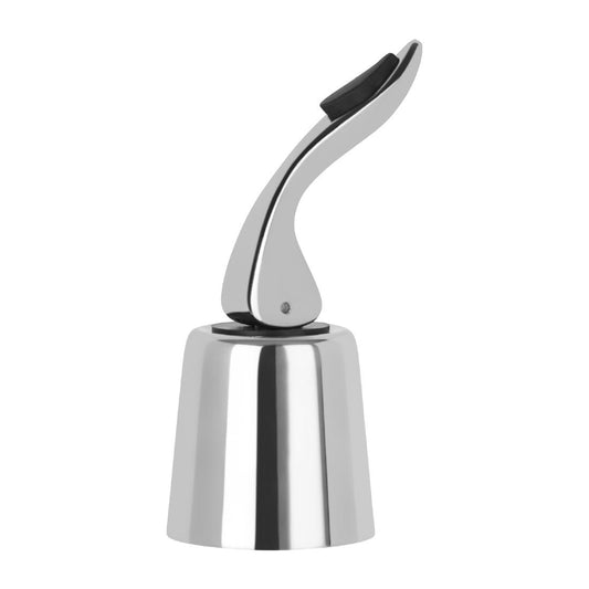 Zanzi Wine Bottle Stopper Stainless Steel - 40x55mm • PAS-FZ756