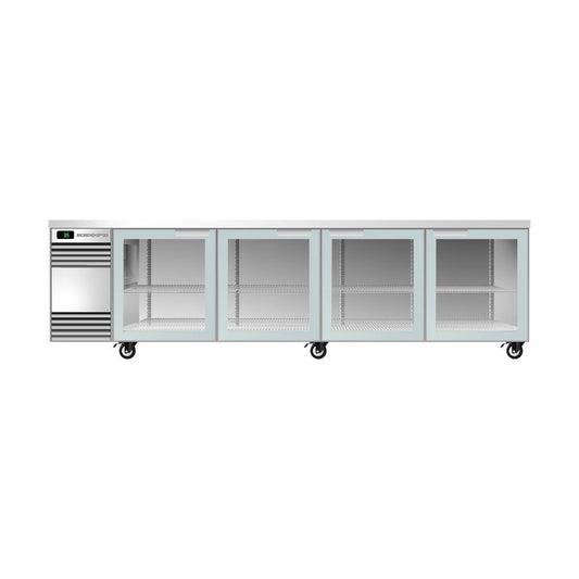 SKOPE BackBar 4 Glass Swing Door SlimLine Fridge SL.4.GSW • PAS-FZ808