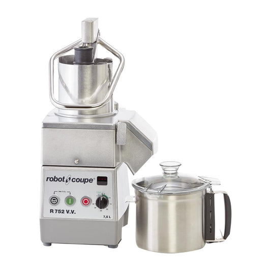 Robot Coupe R752 V.V. - Food Processor - 7.5Ltr S/S Bowl-Variable Speed • PAS-FZ822