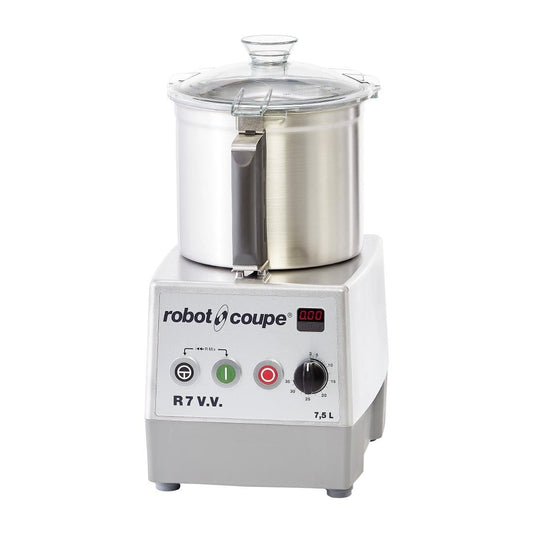 Robot Coupe R 7 V.V. - Cutter Mixer - 7.5L Stainless Bowl-Variable Speed • PAS-FZ837