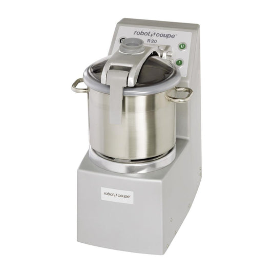 Robot Coupe R 20 - Cutter Mixer - 20L Stainless Bowl - Variable Speed • PAS-FZ843