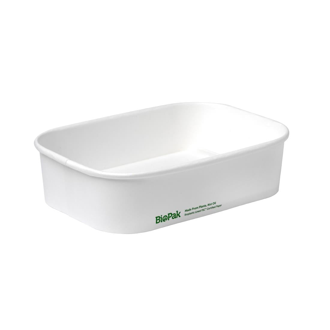 BioPak BioBoard Takeaway Base White - 500ml (300 Pack) • PAS-FZ917
