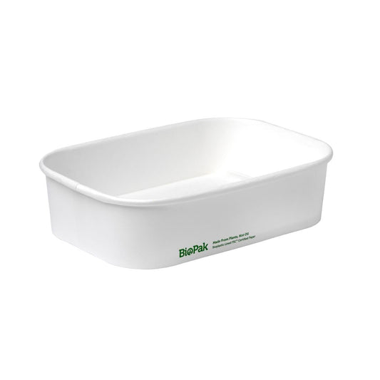 BioPak BioBoard Takeaway Base White - 500ml (300 Pack) • PAS-FZ917