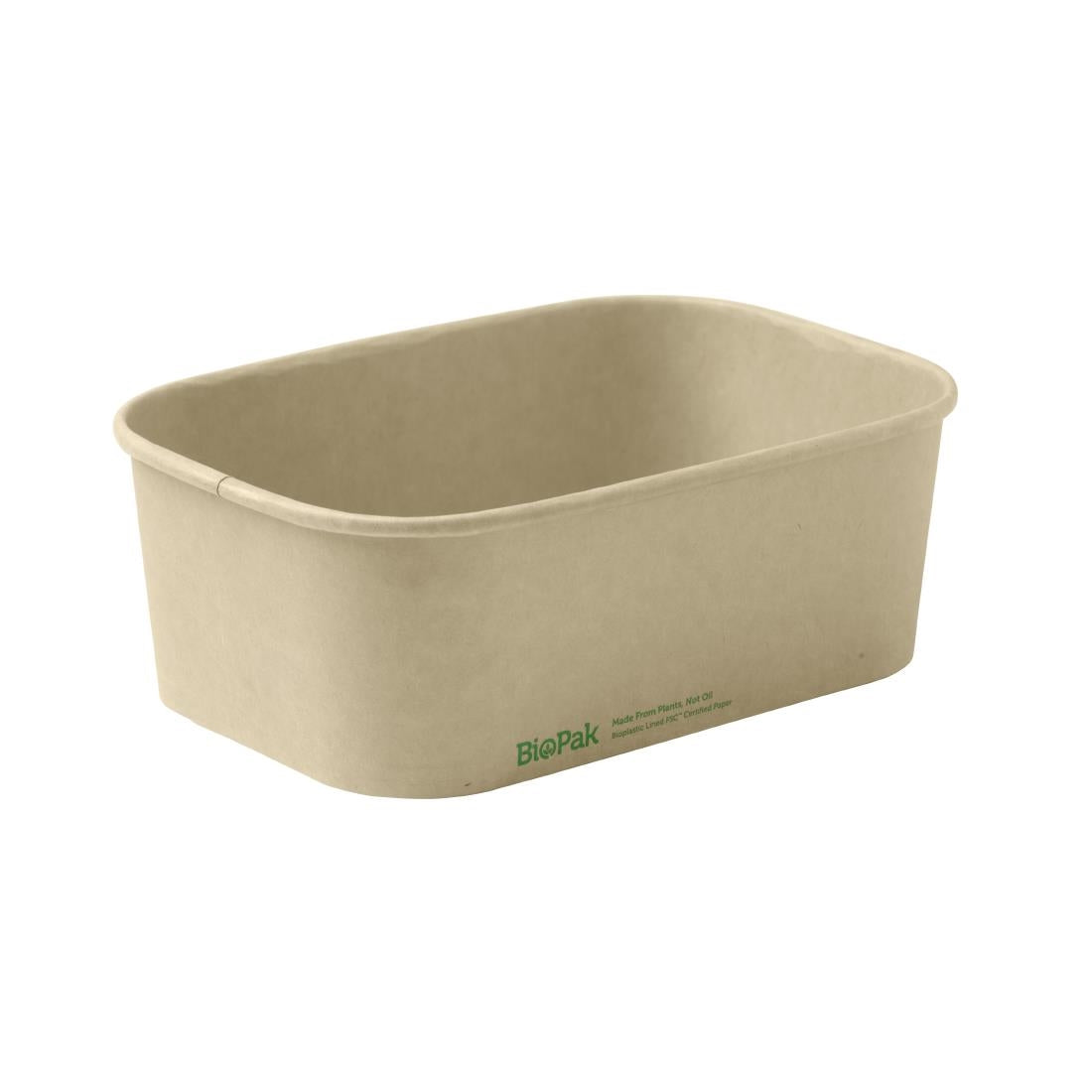 BioPak BioBoard Takeaway Base Kraft - 750ml (300 Pack) • PAS-FZ922