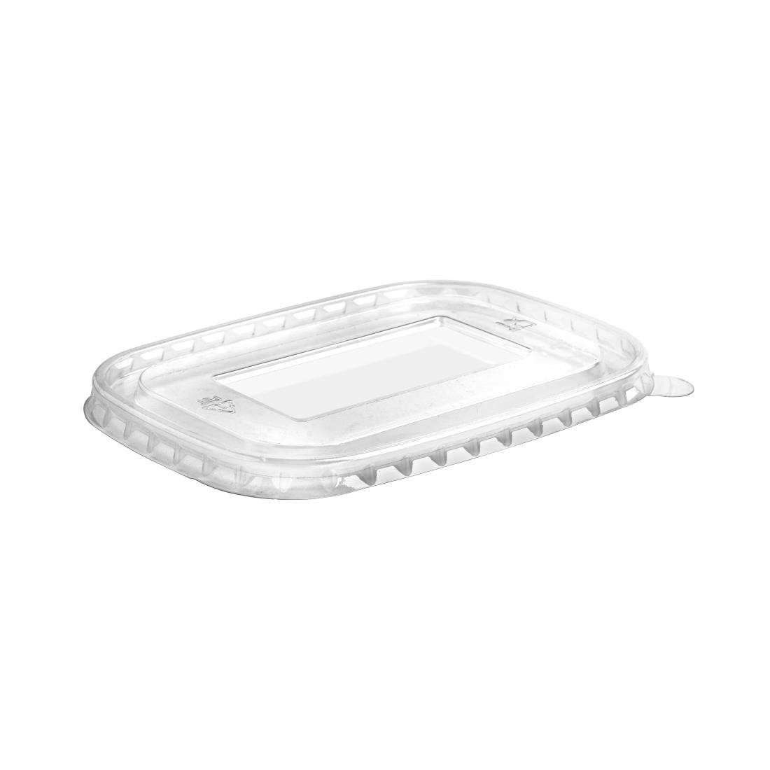 BioPak Paper Board Takeaway PET Lid to suit 500 - 1000ml (300 Pack) (Pack of 300) • PAS-FZ928