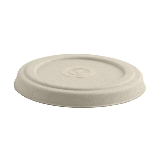 BioPak Base Sauce Container Lids- 90ml/120ml (1000 Pack) • PAS-DU652