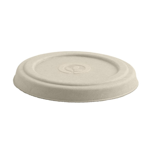 BioPak Base Sauce Container Lids- 90ml/120ml (Pack 1000) • PAS-DU652