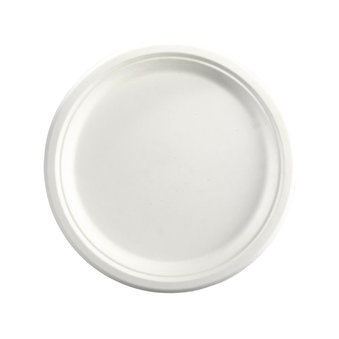 BioPak BioPlates White - 25cm (20 Pack) (Colour: White | 25cm | Pack of 20) • PAS-FZ950