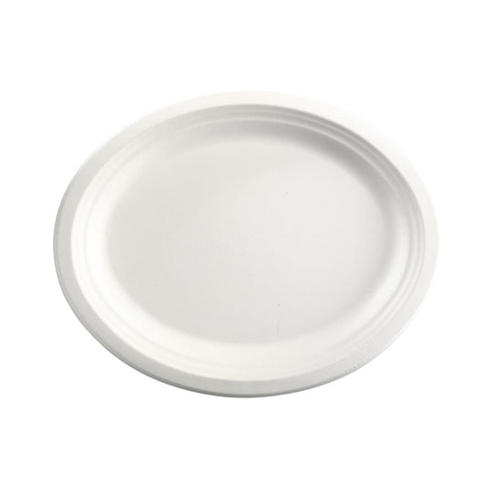 BioPak BioPlates White 310mm (10 Pack) (Colour: White | 310mm | Pack of 10) • PAS-FZ951