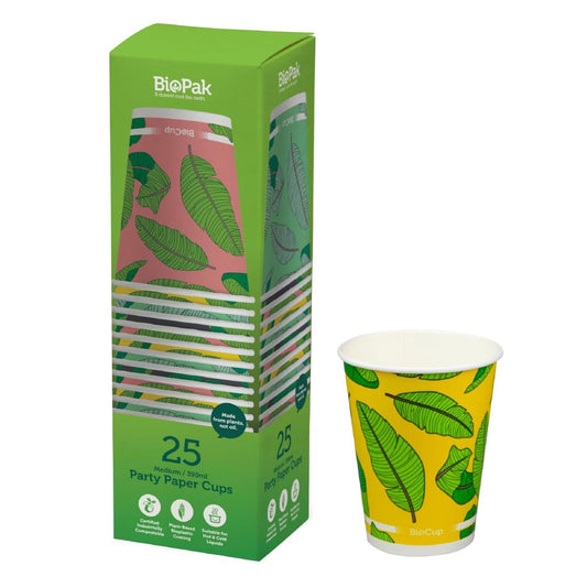 BioPak Cold Paper BioCup - 390ml (25 Pack) (Pack of 25) • PAS-FZ977
