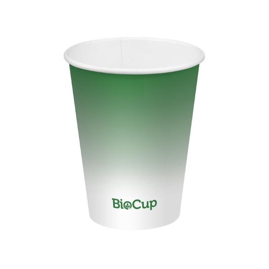 BioPak Cold Paper BioCup Green - 280ml / 90mm (1000 Pack) (Pack of 1000) • PAS-FZ981
