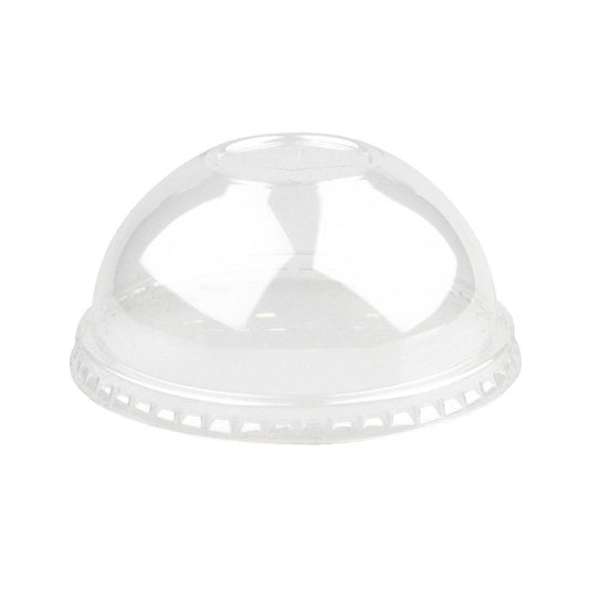 BioPak PLA Clear Dome Lids for Paper Cold Cups - 390-650ml / 90mm (Pack of 1000) • PAS-FZ997