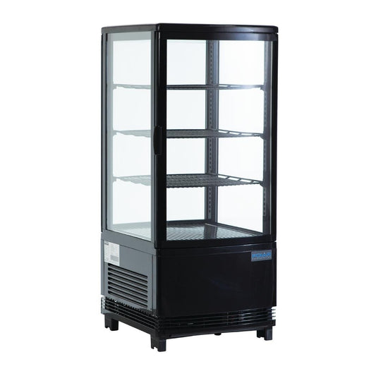 Polar C-Series Energy Efficient  Display Fridge Black 68Ltr • PAS-CX577-A